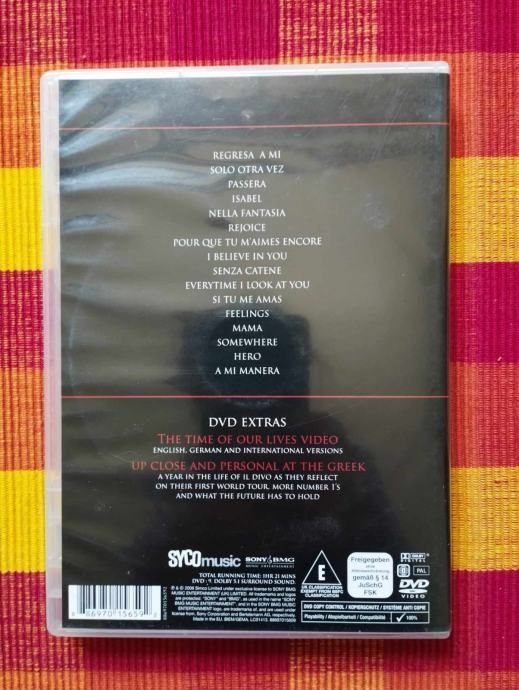 il divo live at the greek theatre - slika 2