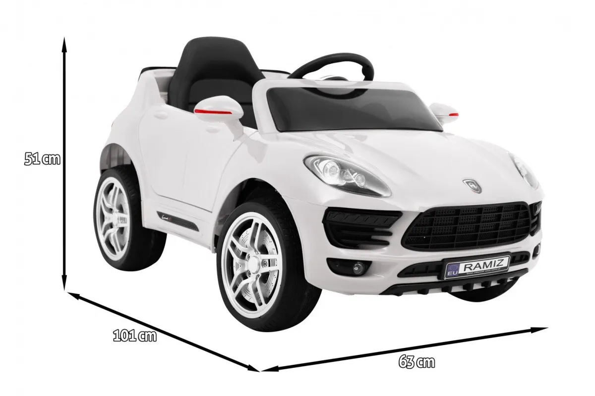 auto na akumulator turbo-s - bijeli - slika 2