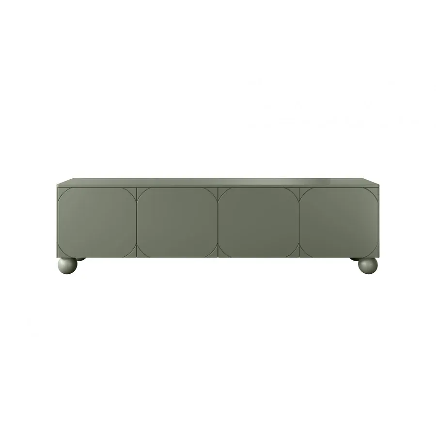 komoda sonatia 200cm, 4 vrata, materijal: mdf - slika 2