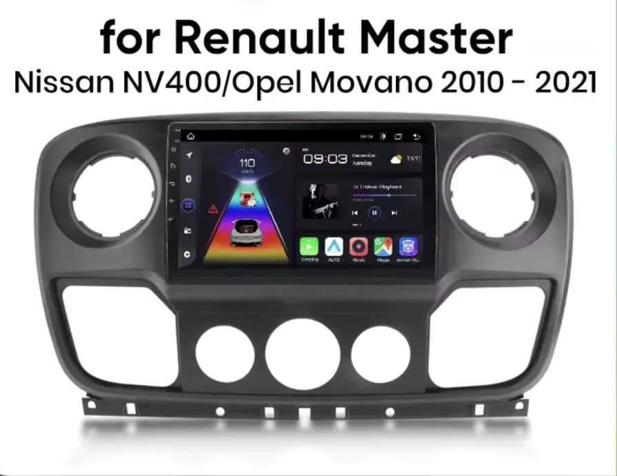 renault master opel movano nissan nv400 original multimedija android - slika 7