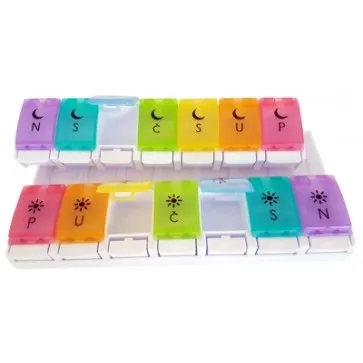 organizator lijekova u boji | 7 x 2 - slika 3