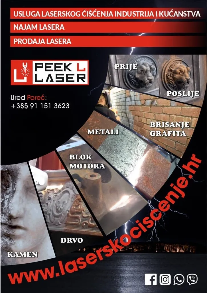 Laserski čistači - Pokrenite posao uz vrhunsku tehnologiju! - Poreč