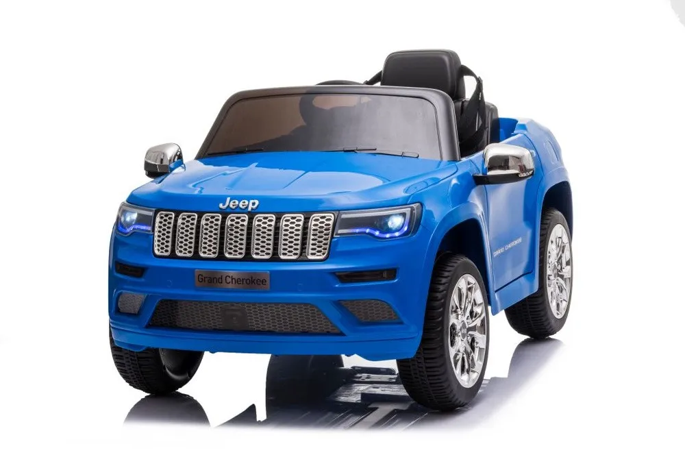 licencirani auto na akumulator jeep grand cherokee - plavi - slika 4