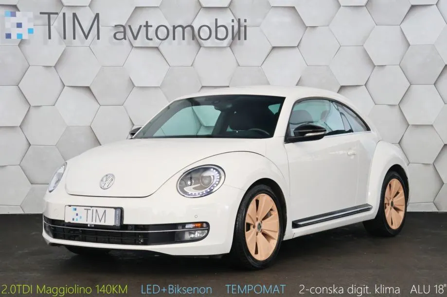 Volkswagen Beetle 2.0TDI Sport 140KM Maggiolino LED+Biksenon - Zaboršt, Domžale