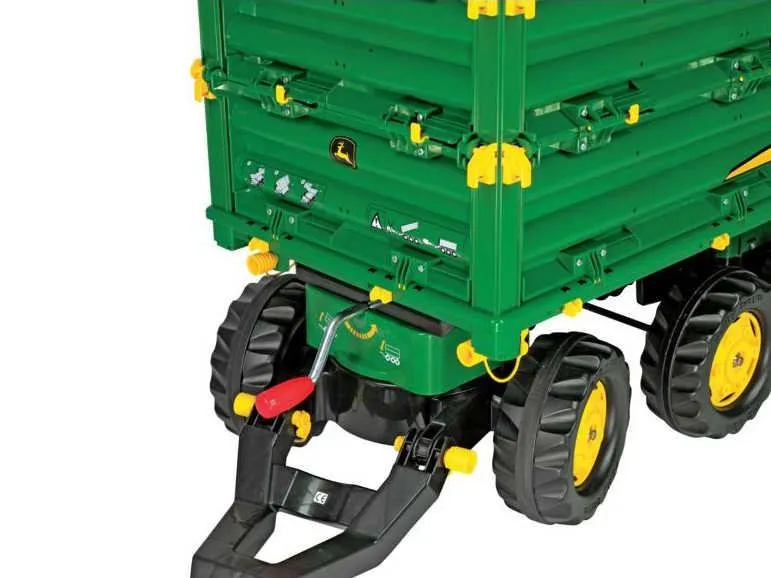 rolly toys prikolica multi john deere - 3 osovine - slika 5