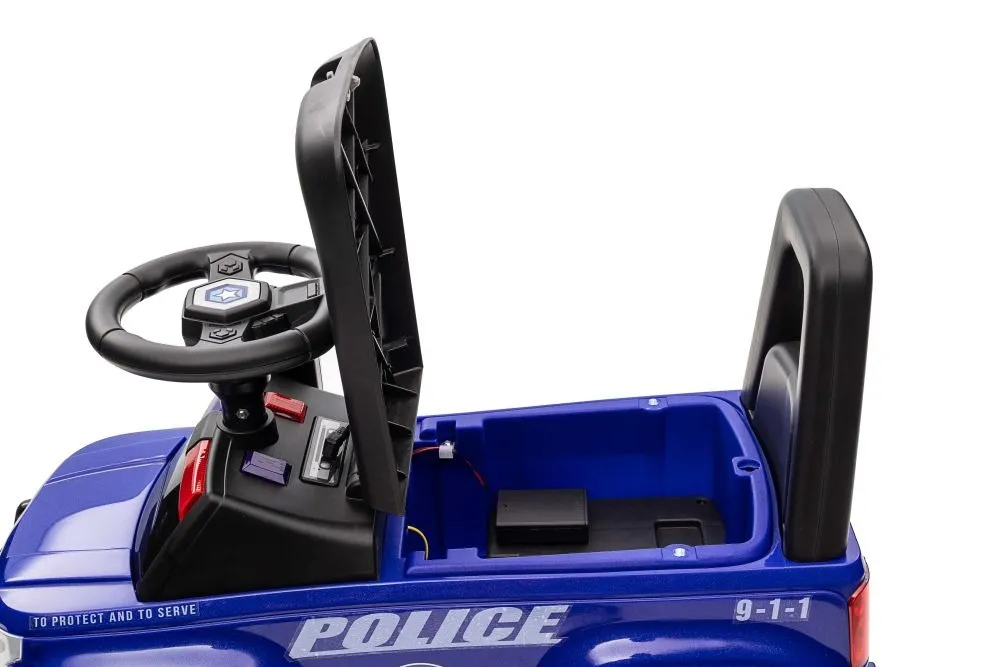 dječja guralica police - plava - slika 11