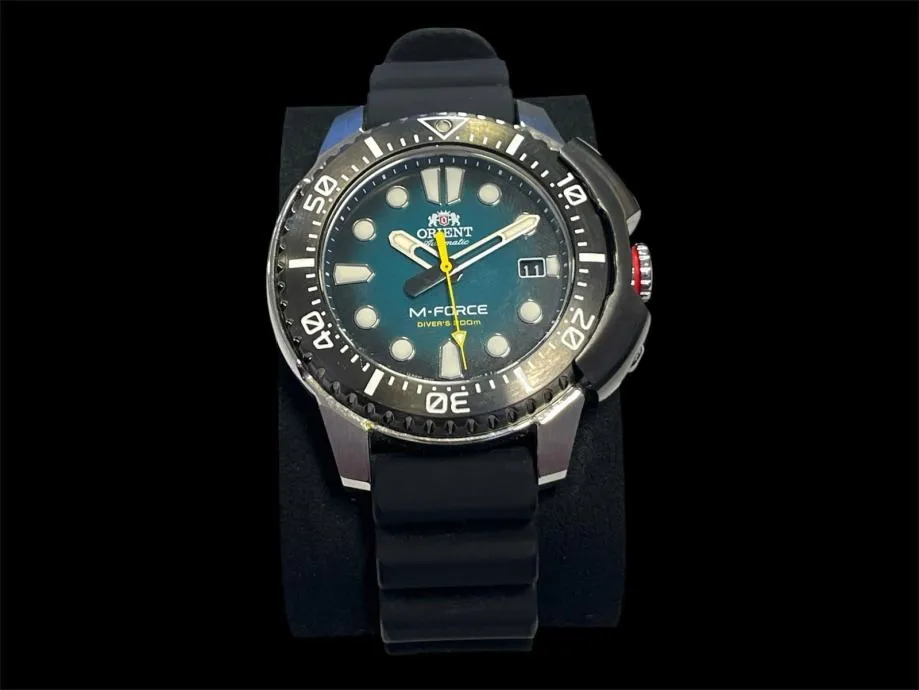ručni sat orient m-force ra-ac0l04l00b automatic 45mm / r1, rate! - slika 2