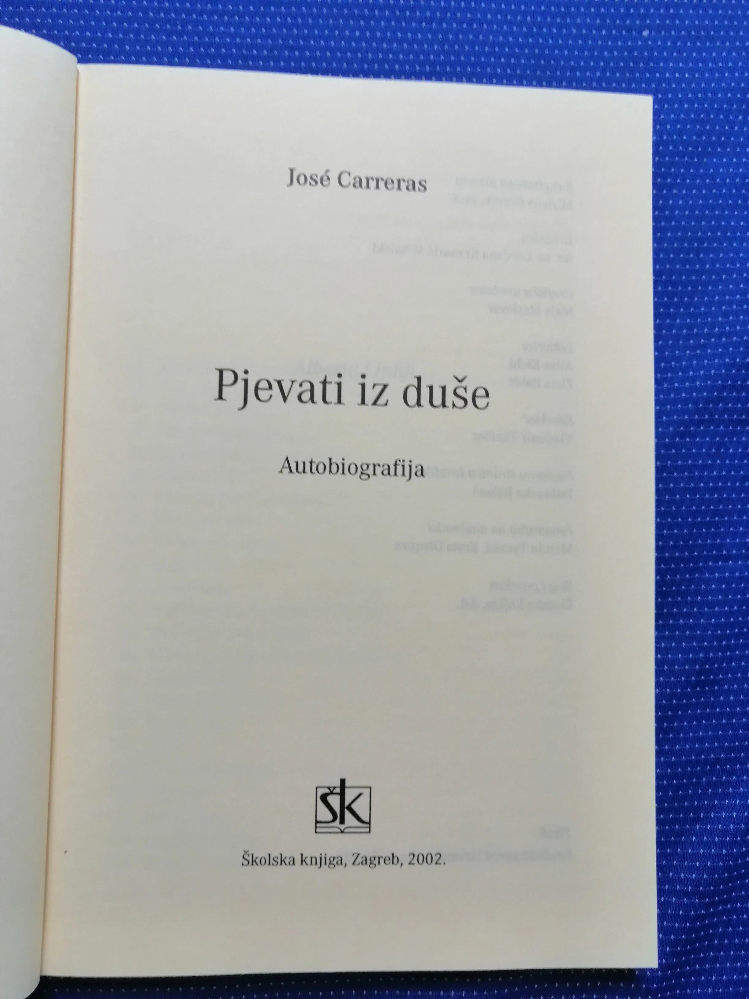 jose carreras – pjevati iz duše: autobiografija - slika 2