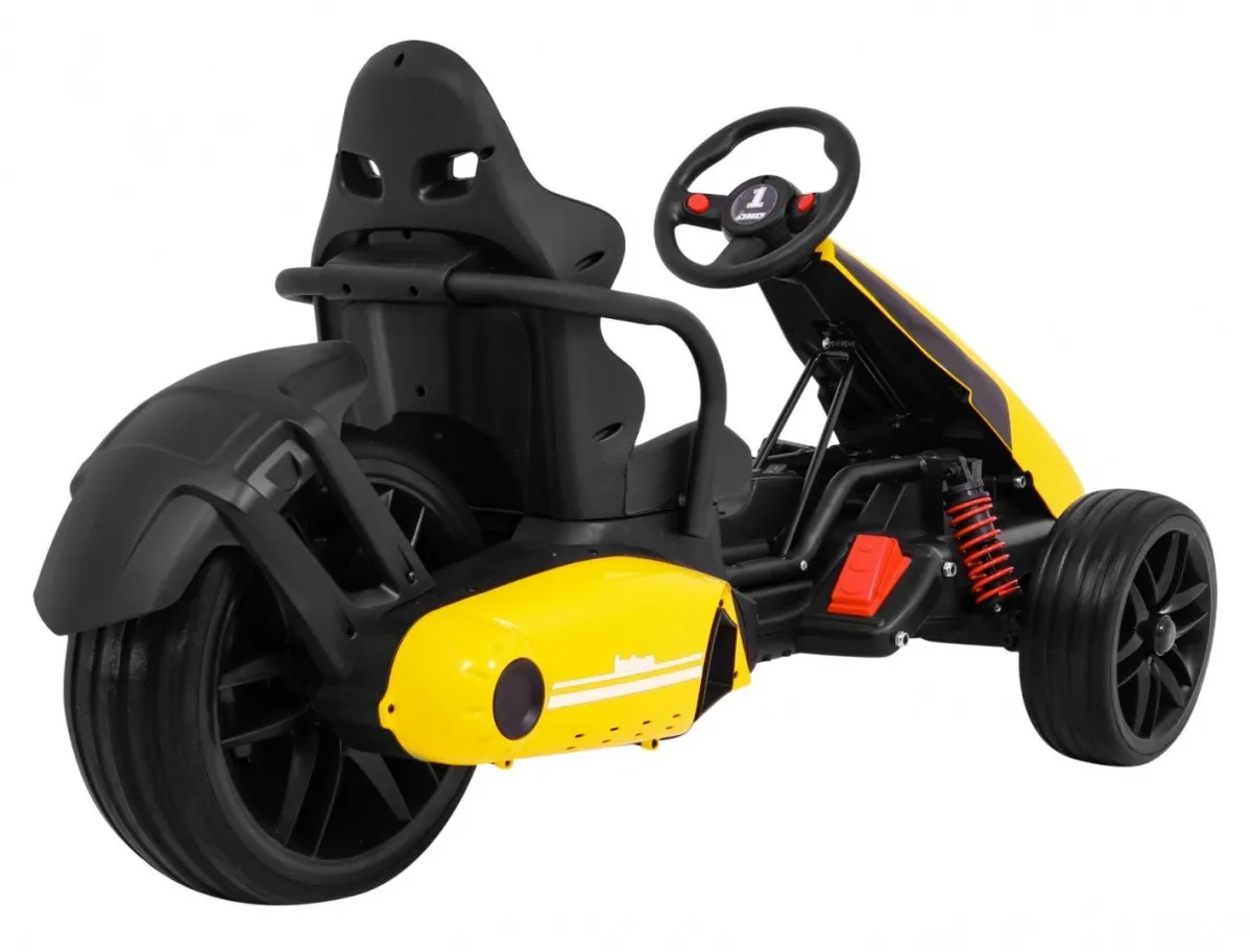 go-kart na akumulaotor xr-1 - žuti - slika 7