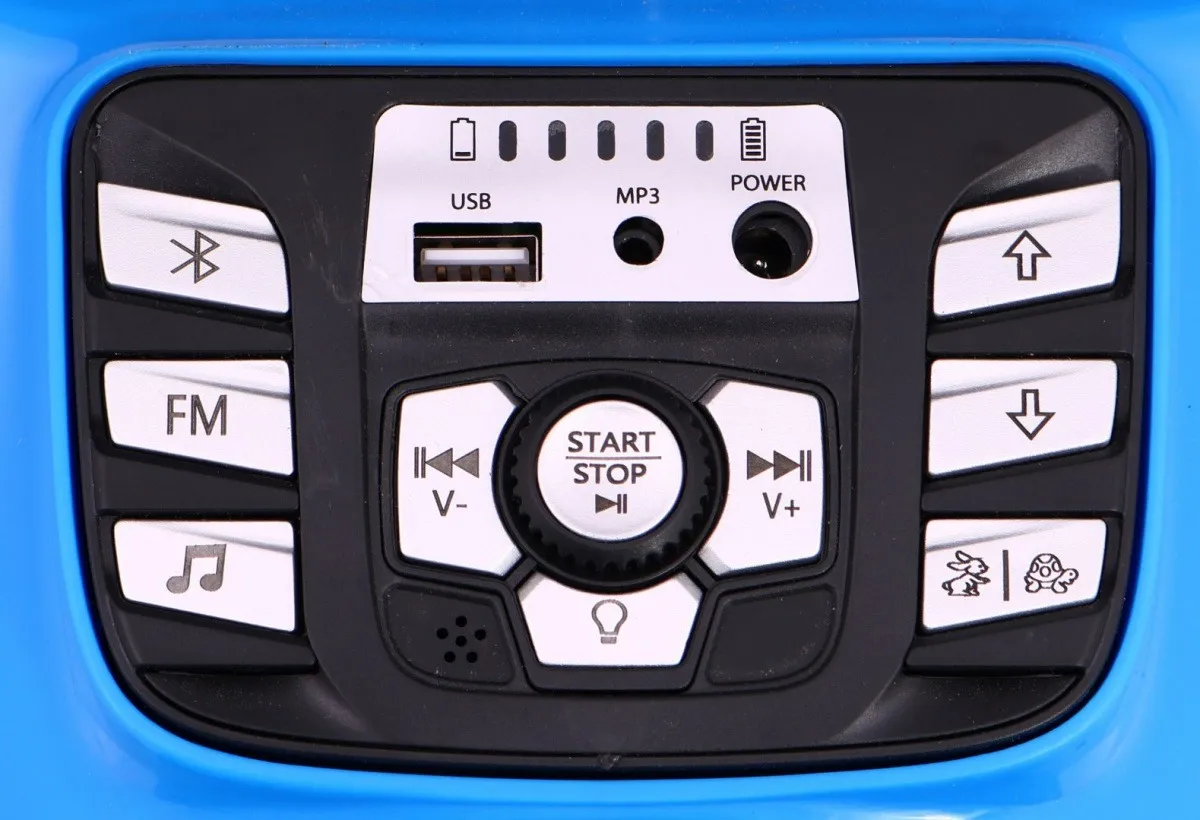 quad na akumulator sport run 4 x 4 - plavi - slika 5