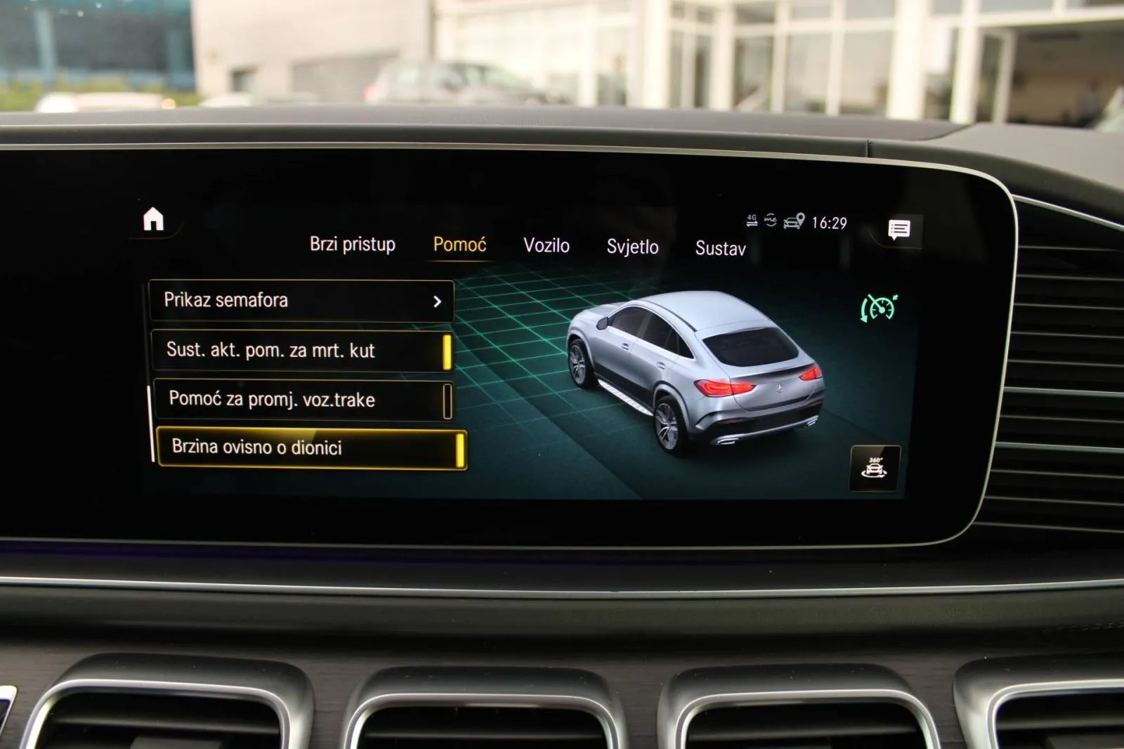 mercedes-benz gle coupe 350de 4matic amg *panorama, head-up, led, navi - slika 16