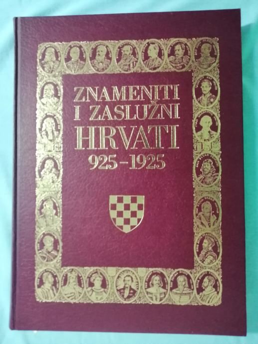 Znameniti i zaslužni Hrvati (pretisak) - Zagreb