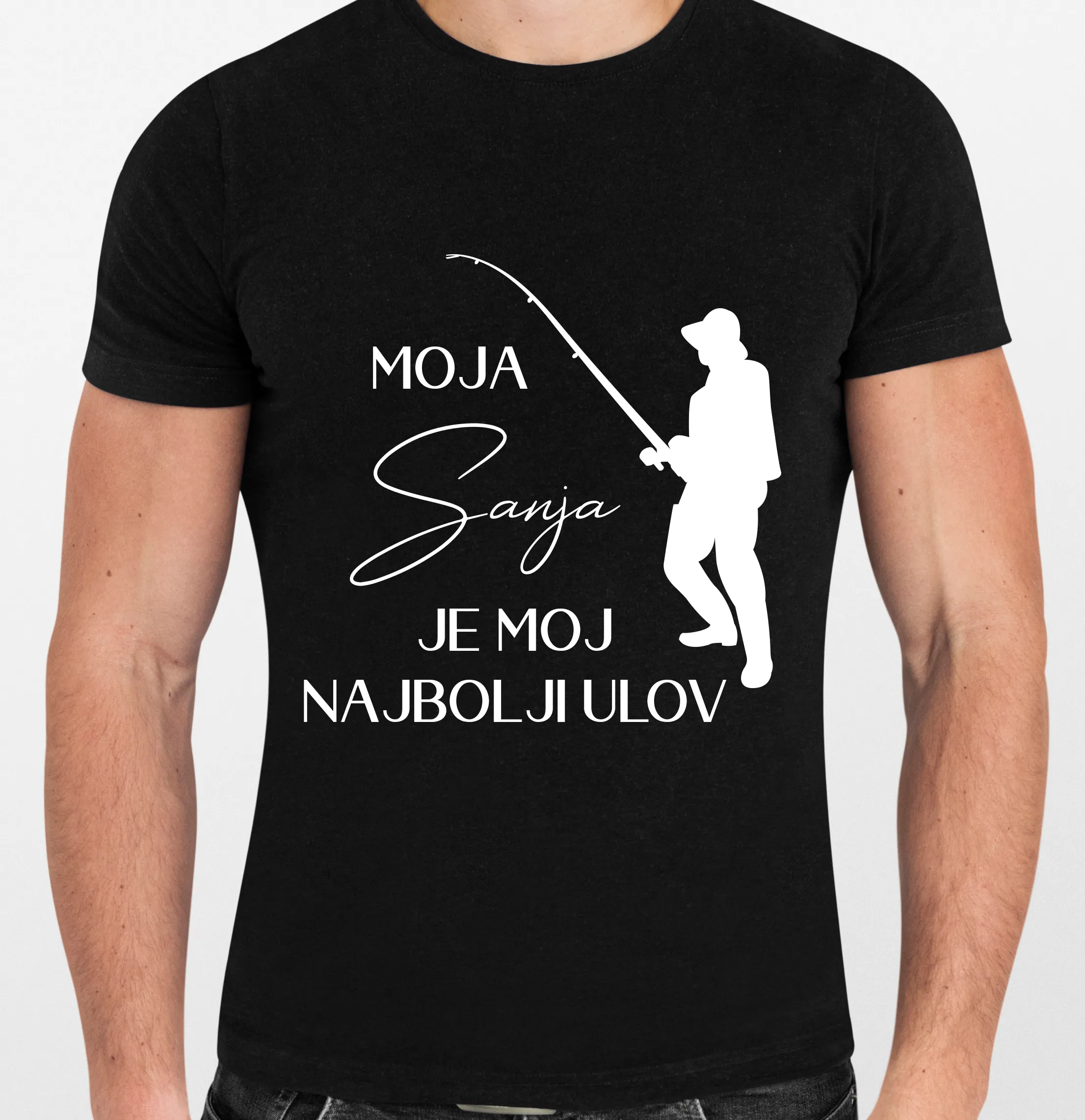 šaljiva ribička majica - slika 2