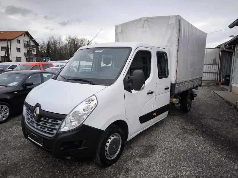 renault master 2.3 dci*130ks*trostrani kiper*dupla kabina*klima* - slika 5