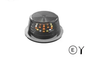 led dark lamp bijela sa žmigavcem - slika 2