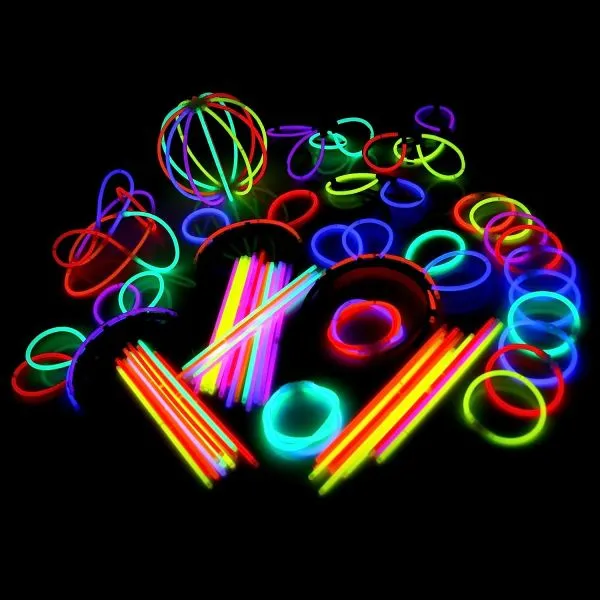 neon svjetleće narukvice/štapići - set 50 komada - slika 5