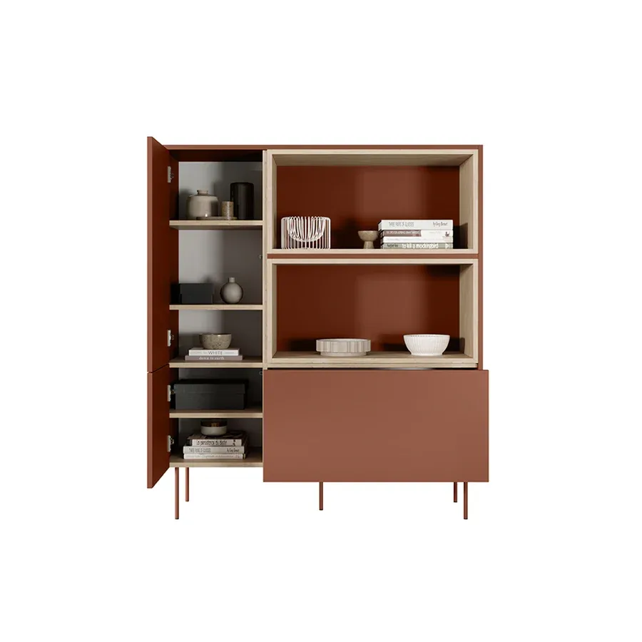 visoka komoda desin, materijal: mdf - slika 4
