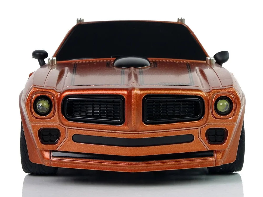 auto na daljinsko upravljanje 1:18 brown champion - smeđi - slika 3