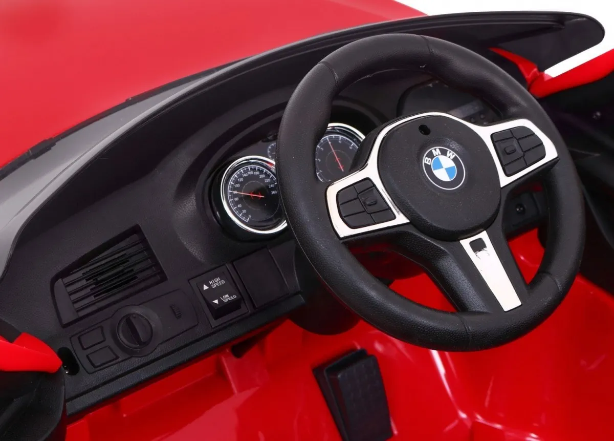 licencirani auto na akumulator bmw 6 gt -crveni - slika 8