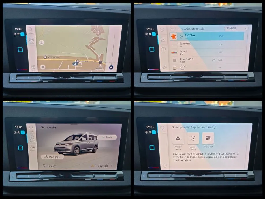 vw caddy maxi, 2.0 tdi, mf volan, velika navigacija, senzori - slika 14