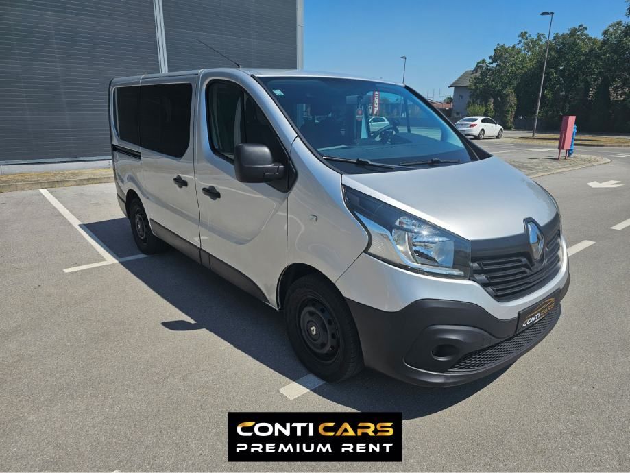 renault trafic 1.6 dci, putnički 8+1 sjedala - najam kombi vozila - slika 3
