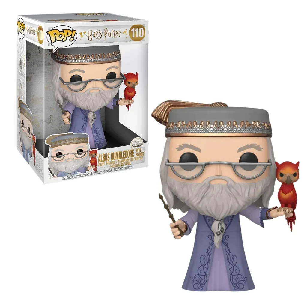 funko pop! harry potter – albus dumbledore with fawkes #110 - slika 3