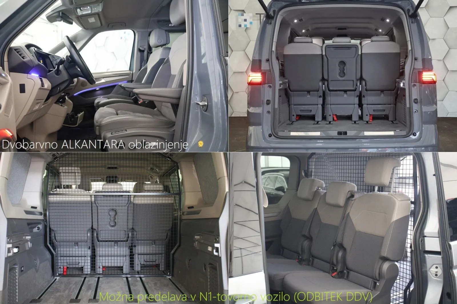 volkswagen multivan t7 l2 2.0tdi dsg style 150ks matrix virtual dab - slika 17
