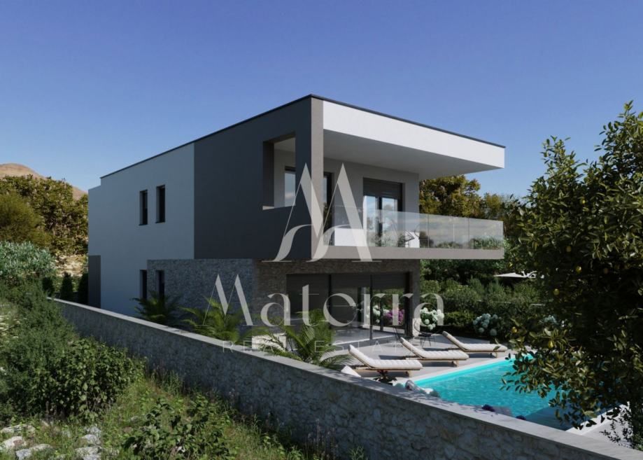 luksuzna vila u novogradnji – prvi red do mora, otok murter (prodaja) - slika 7