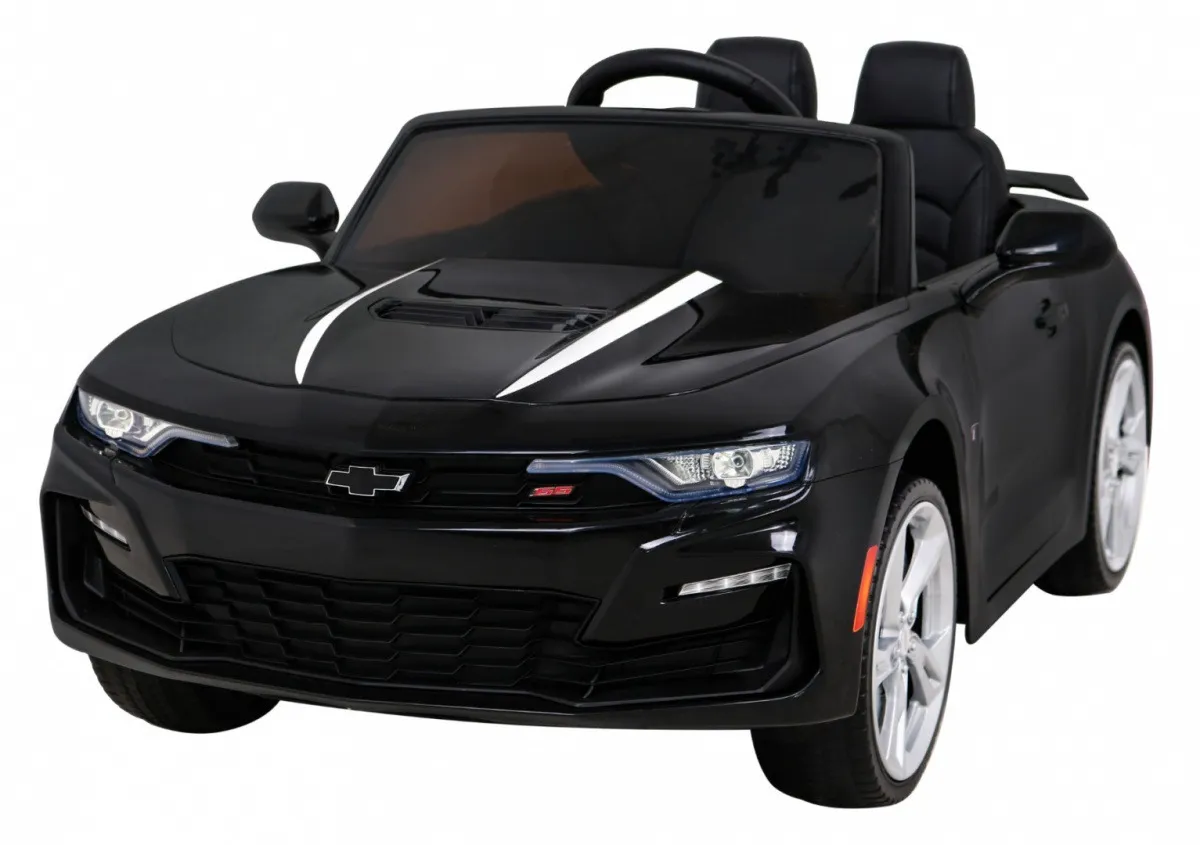 Licencirani auto na akumulator Chevrolet CAMARO 2SS - crni - Mursko Središće