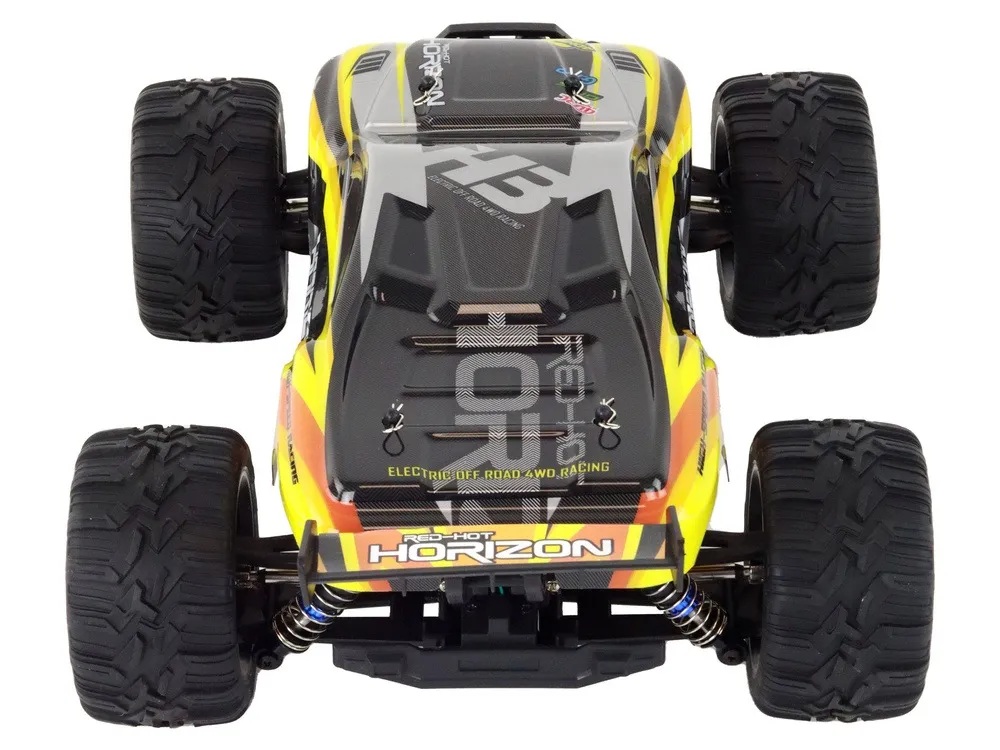 auto na daljinsko upravljanje rabbits rc off-road - žuti - slika 5