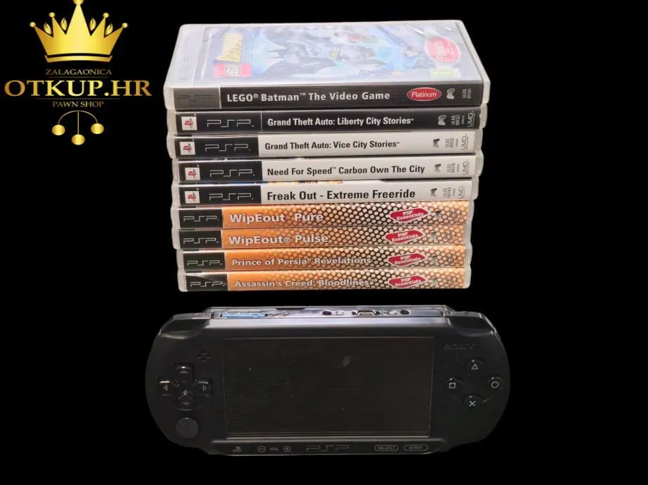 Psp ( Playstation Portable) + 9 Igara / R1, Rate ! - Zagreb