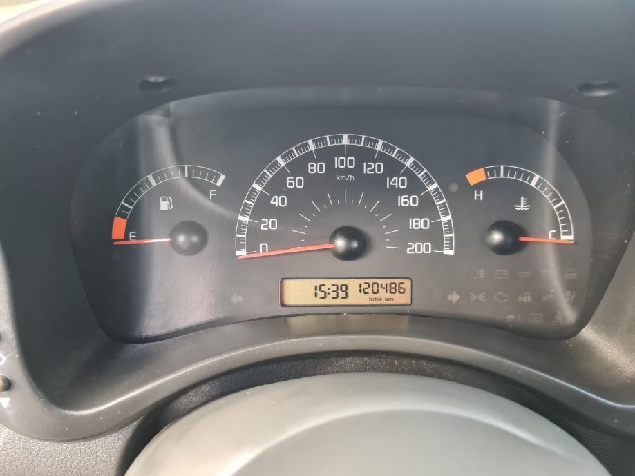 fiat panda 1,1,2009 god, 120000 km, klima,kartice - slika 13