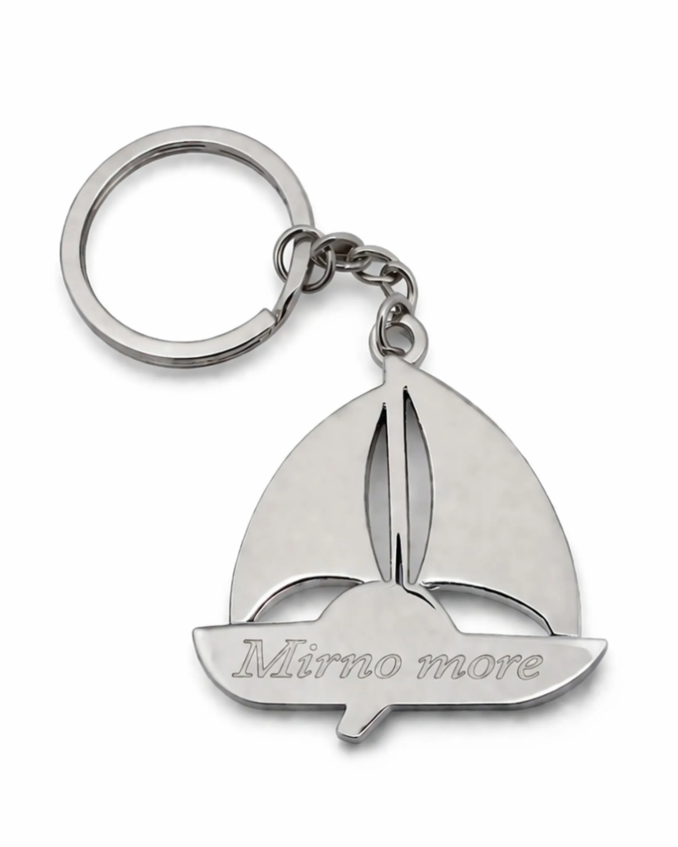 Personalizirani privjesak jedrilica – brodić (Model 2) - Otočac