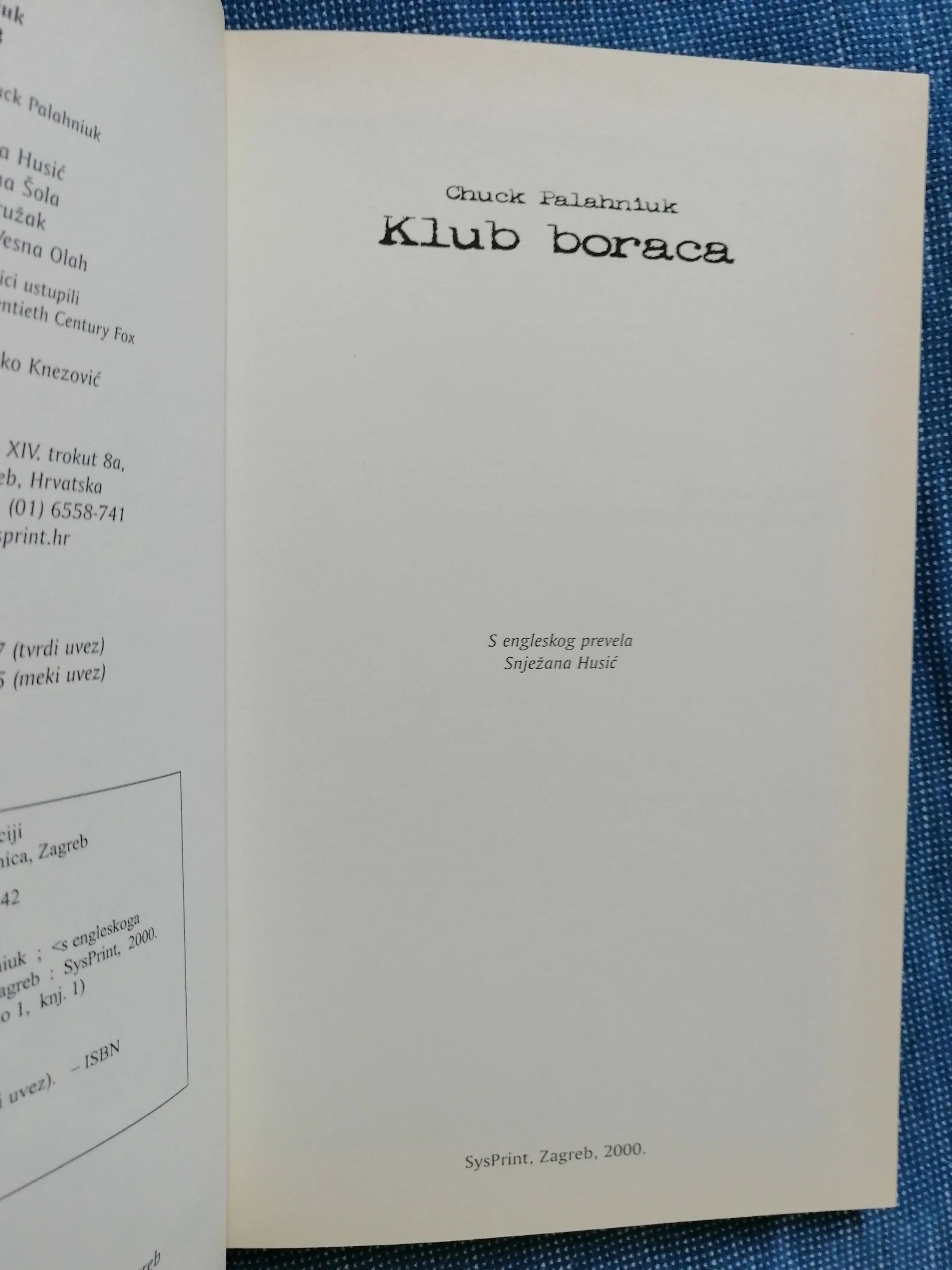chuck palahniuk – klub boraca - slika 2