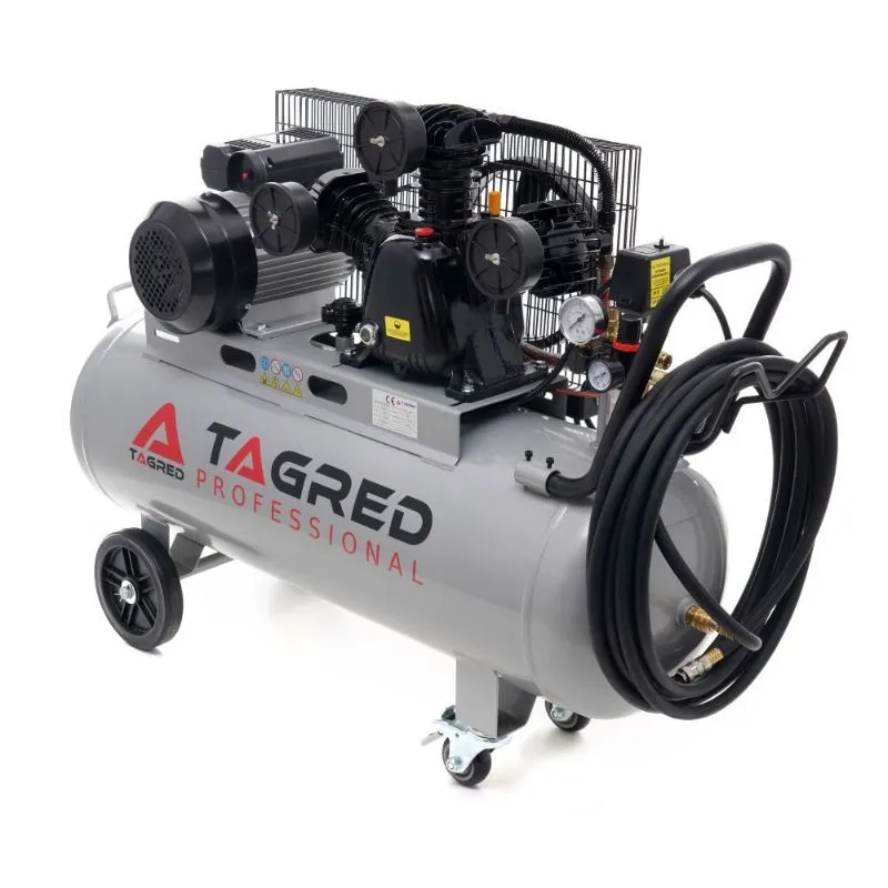 klipni kompresor 200 l, v3, 8 bara, 475 l/min, 230v - slika 3