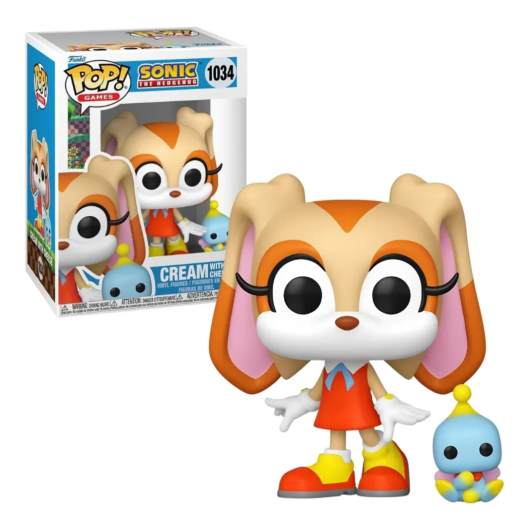 funko pop! & buddy: sonic – cream with cheese #1034 - slika 4