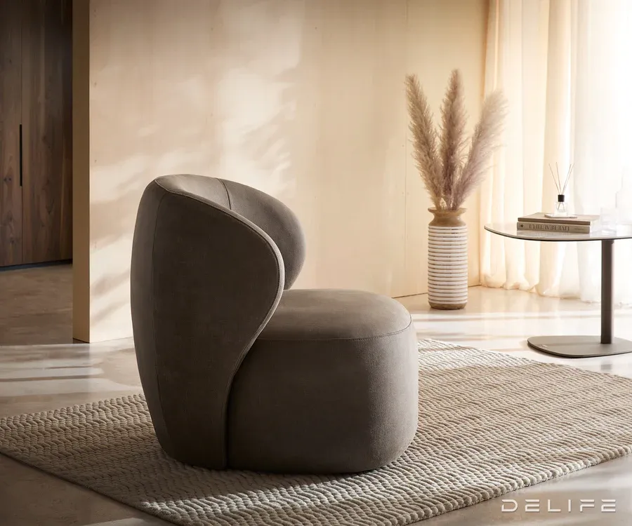 fotelja pulo, 79x78cm, materijal: mikrofibra - slika 2