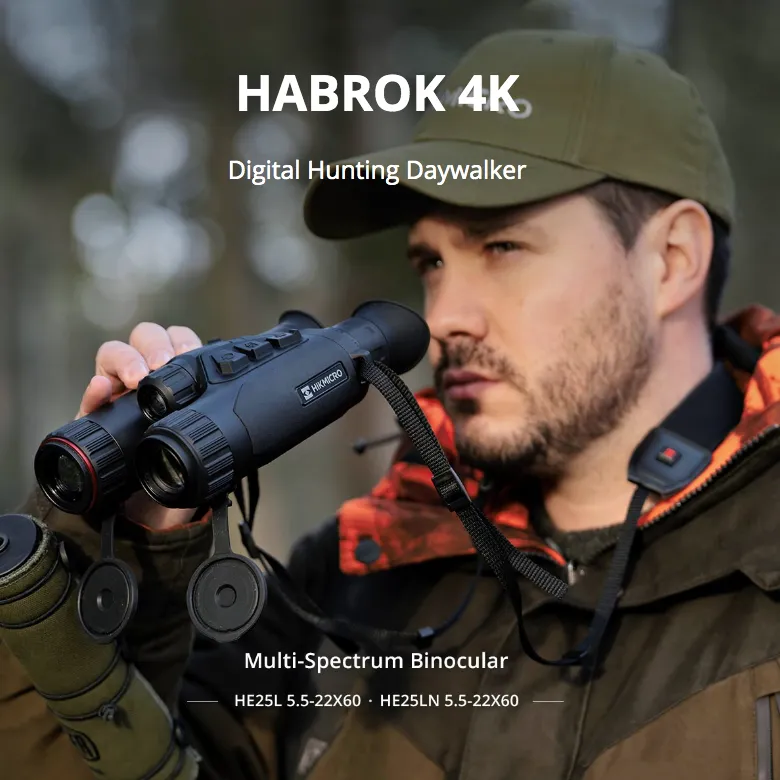 hikmicro habrok 4k he25ln 5,5-22x60 - slika 7