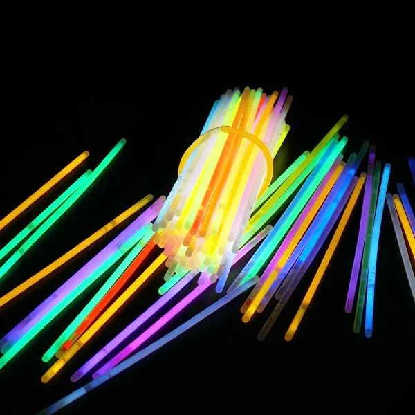 neon svjetleće narukvice/štapići - set 50 komada - slika 4