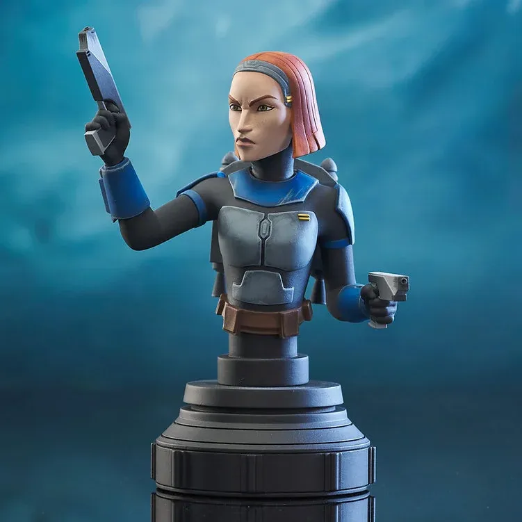 star wars: clone wars – bo-katan kryze 1:7 scale mini-bust - slika 3
