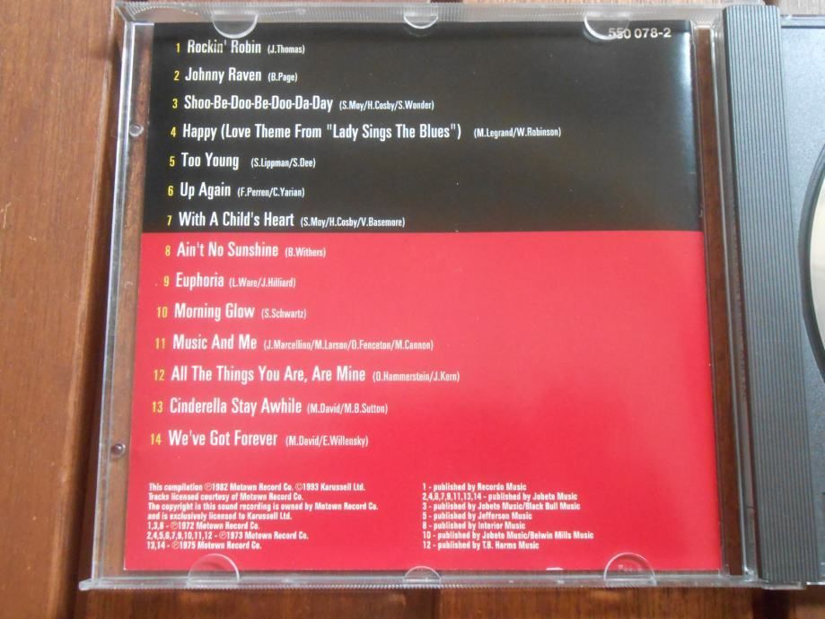 michael jackson ‎– music and me - slika 2