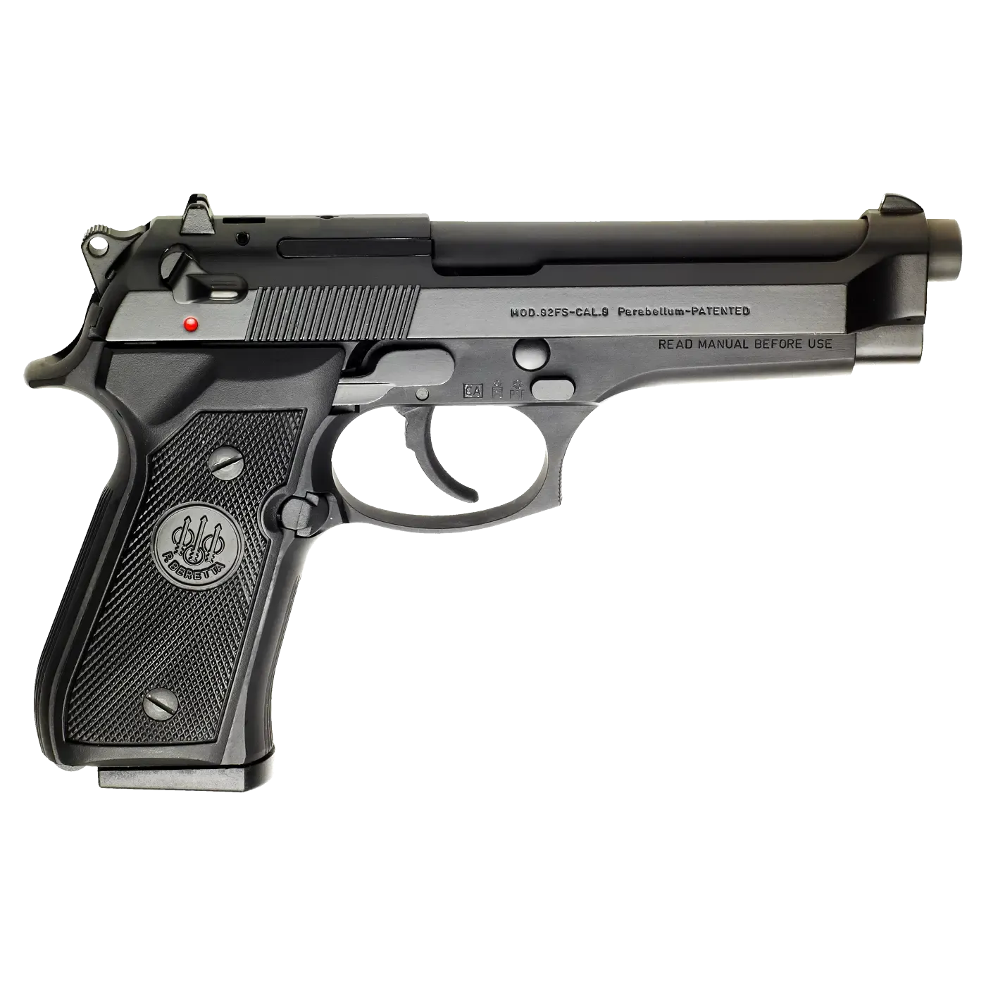 beretta 92 fs 9x19 crno/sivi - slika 5