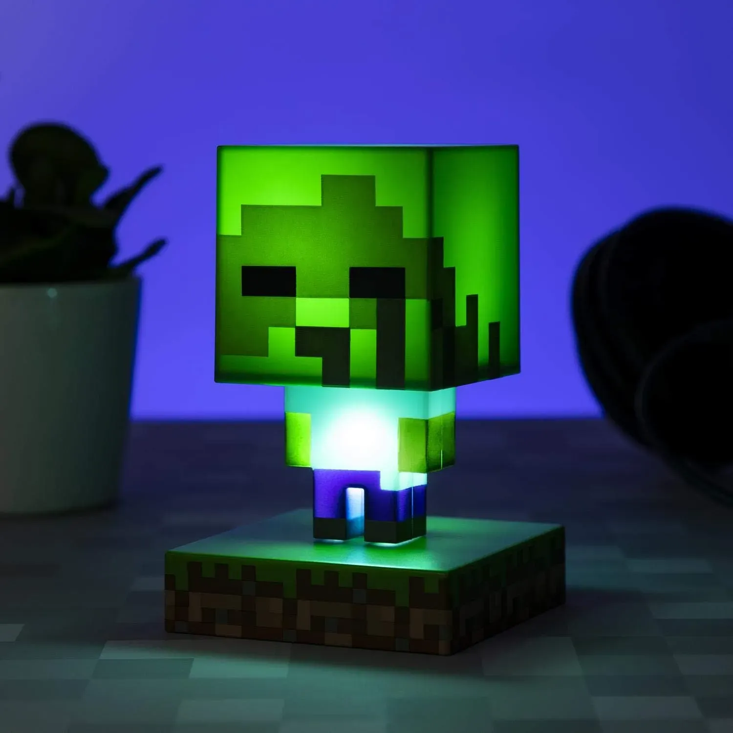 paladone minecraft zombie icon light - slika 3