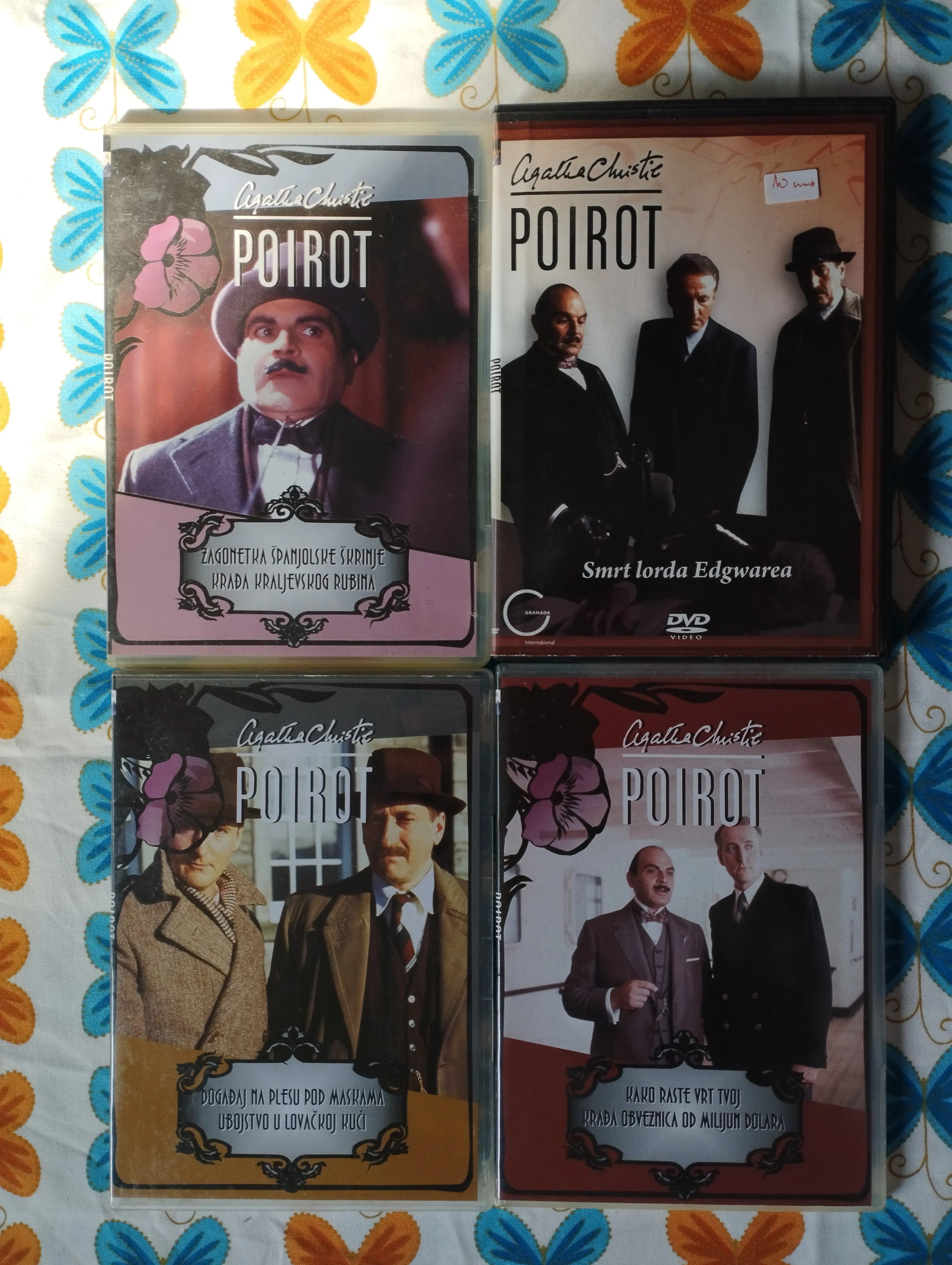agatha christie - poirot - lot 36 dvda - slika 6