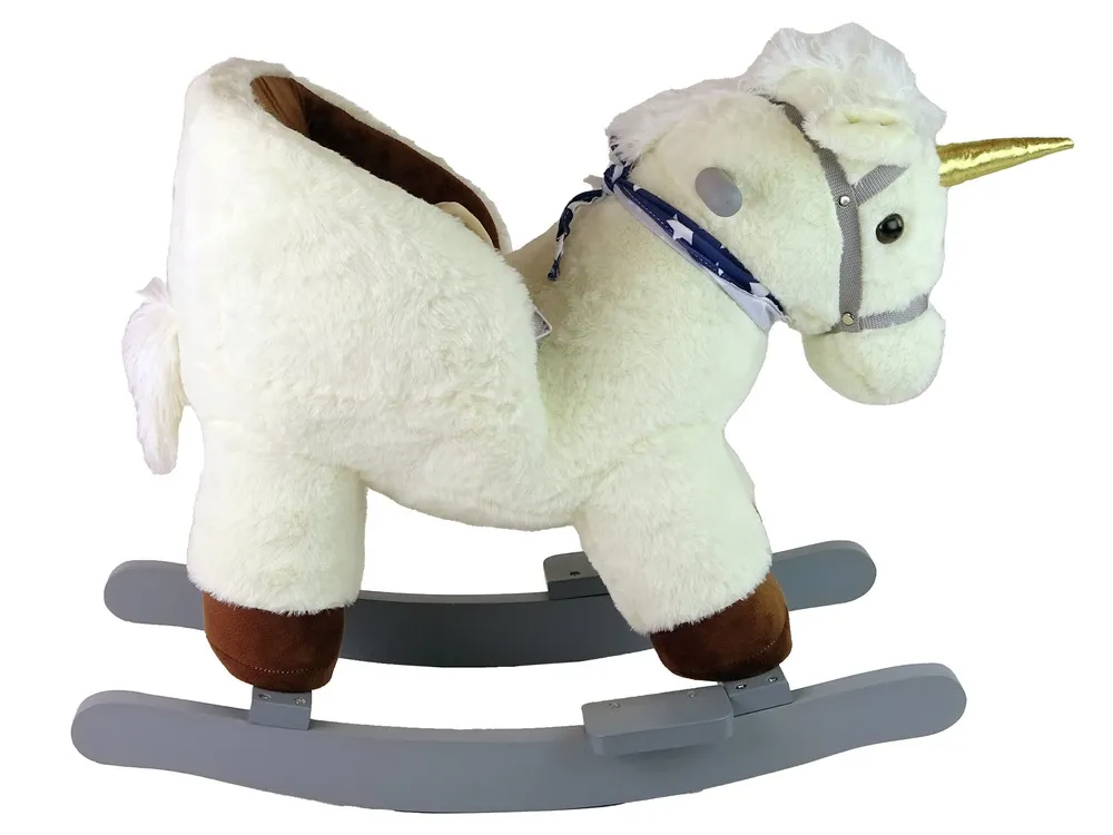 little unicorn rocking horse 48 cm - slika 4