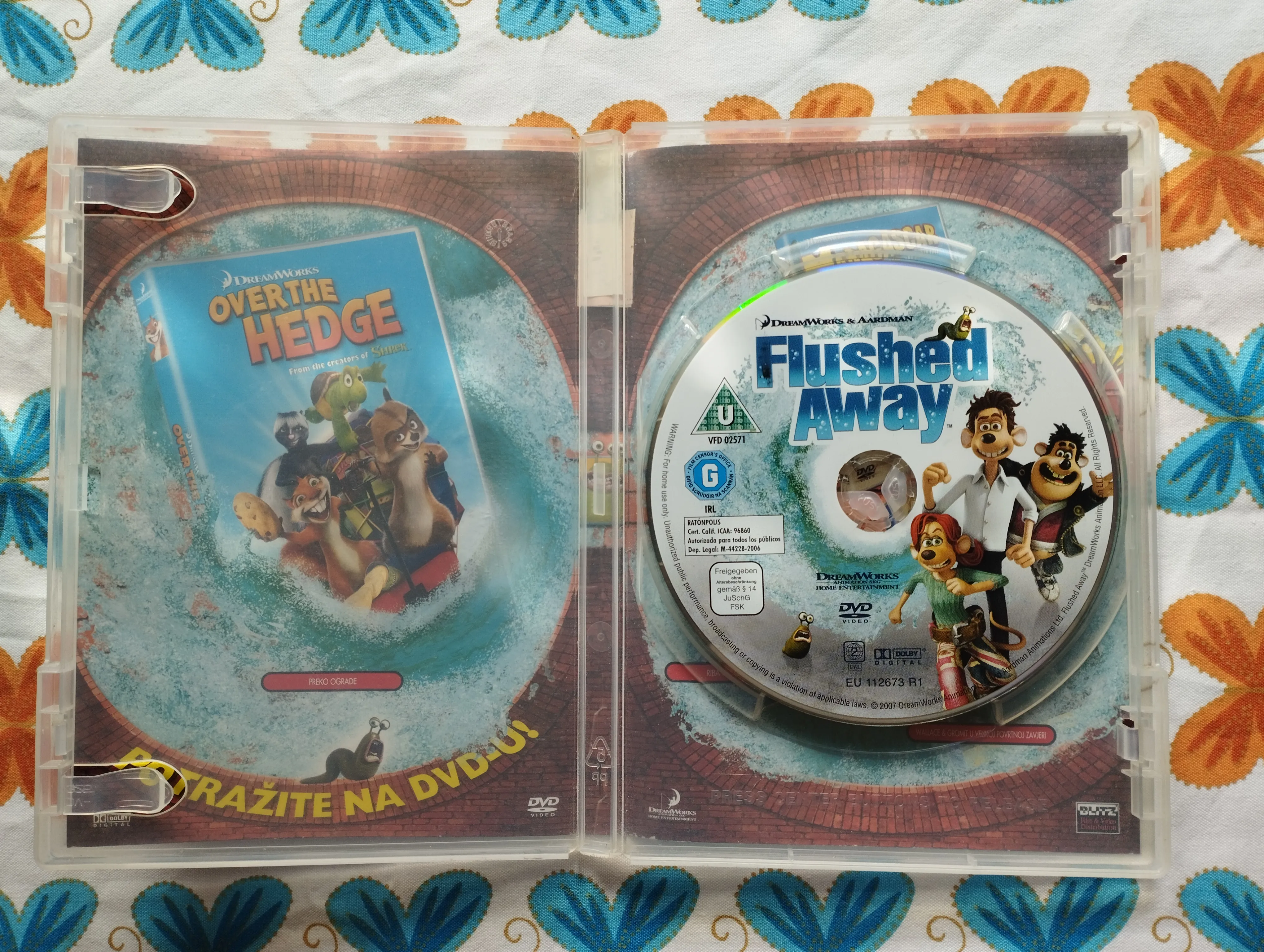 flushed away / pusti vodu da miševi odu dvd - slika 2