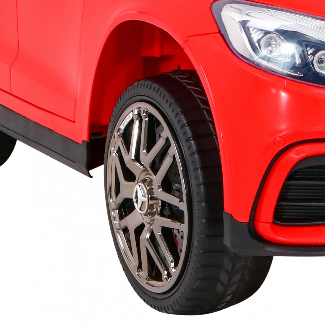 licencirani auto na akumultor mercedes benz glc63s 4x4- crvena - slika 11