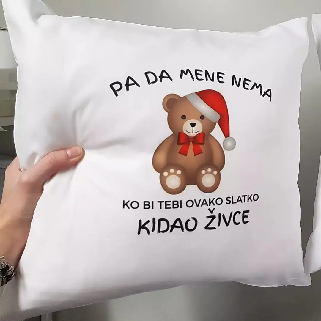 Personalizirani božićni jastuk - Otočac
