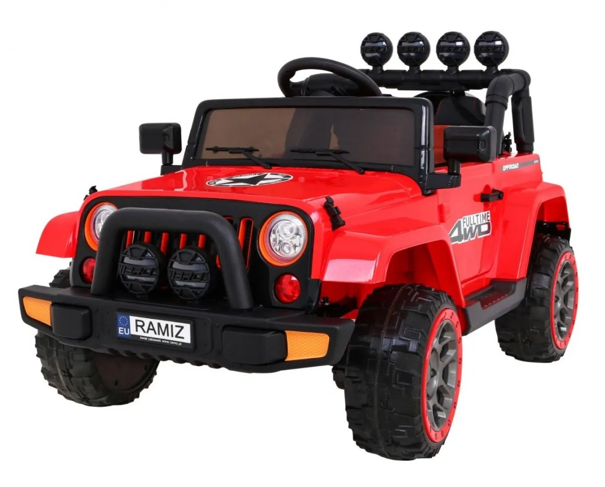 Auto na akumulator Full Time 4WD 4x4 - crveni - Mursko Središće
