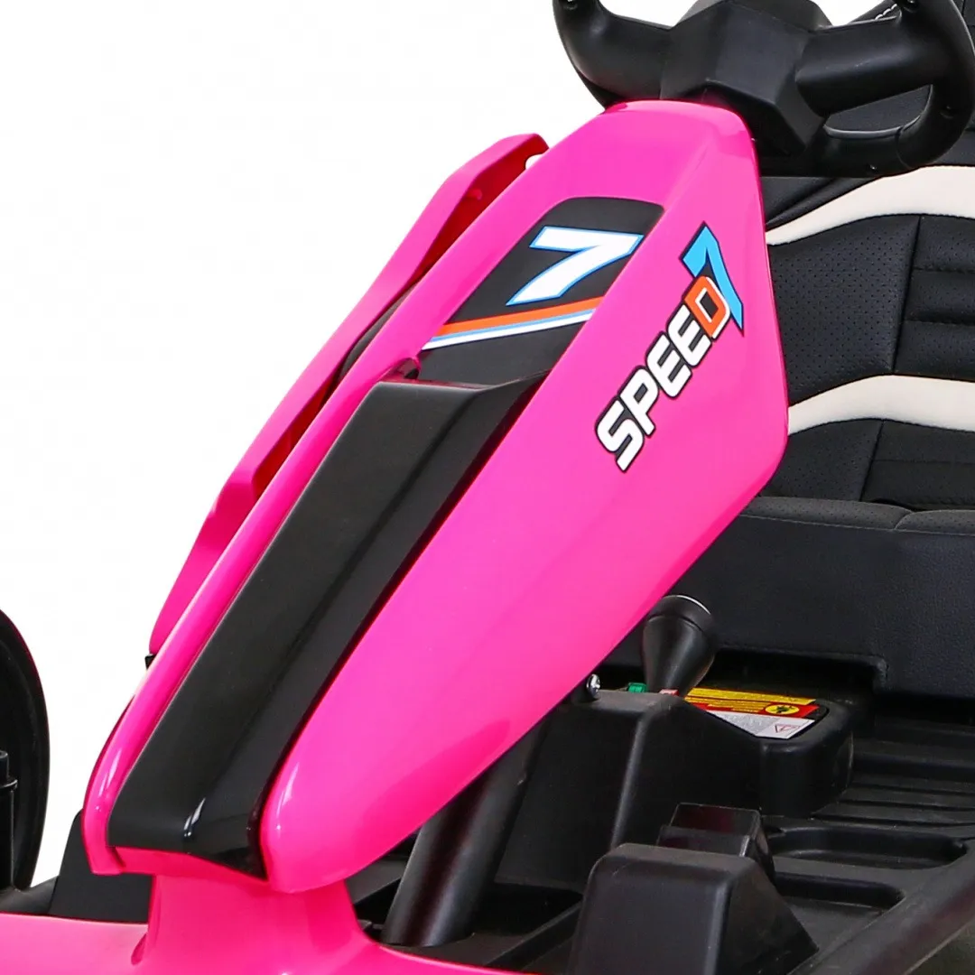 go-kart na akumulator speed 7 drift king - rozi - slika 5